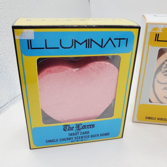 NIB BUNDLE of 4 ILLUMINATI TAROT CARD BATH BOMBS - Picture 3 of 8